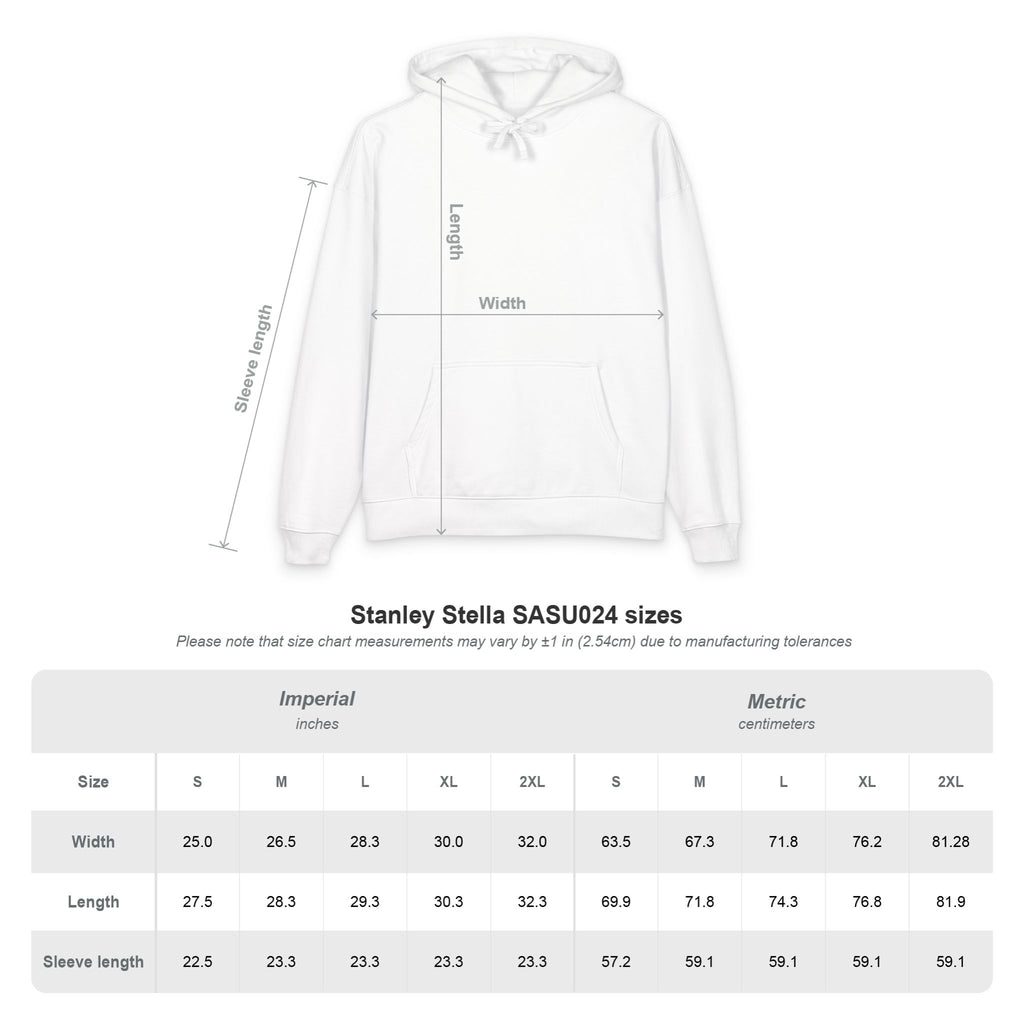 Zetsu Star Logo Hoodie — Minimal Purple Graphic Organic Relaxed Hoodie