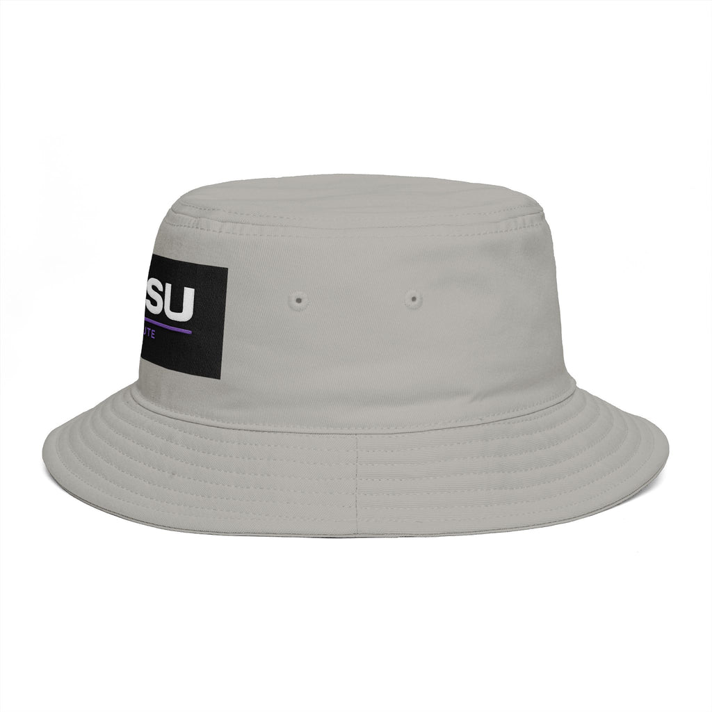 ZETSU Absolute Embroidered Bucket Hat — Black Streetwear Sun Hat
