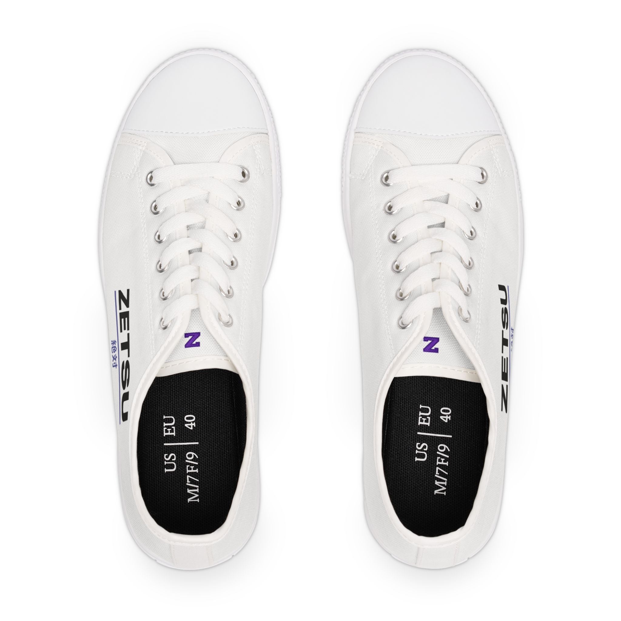 ZETSU Absolute Canvas Shoe — 絶 (Women)